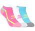 3 Pack Extended Terry Ankle Sport Socks, ROZE / BLAUW, swatch