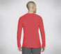 GO DRI All Day L/S Diamond Tee Solid, GUNMETAL / ROOD, large image number 1