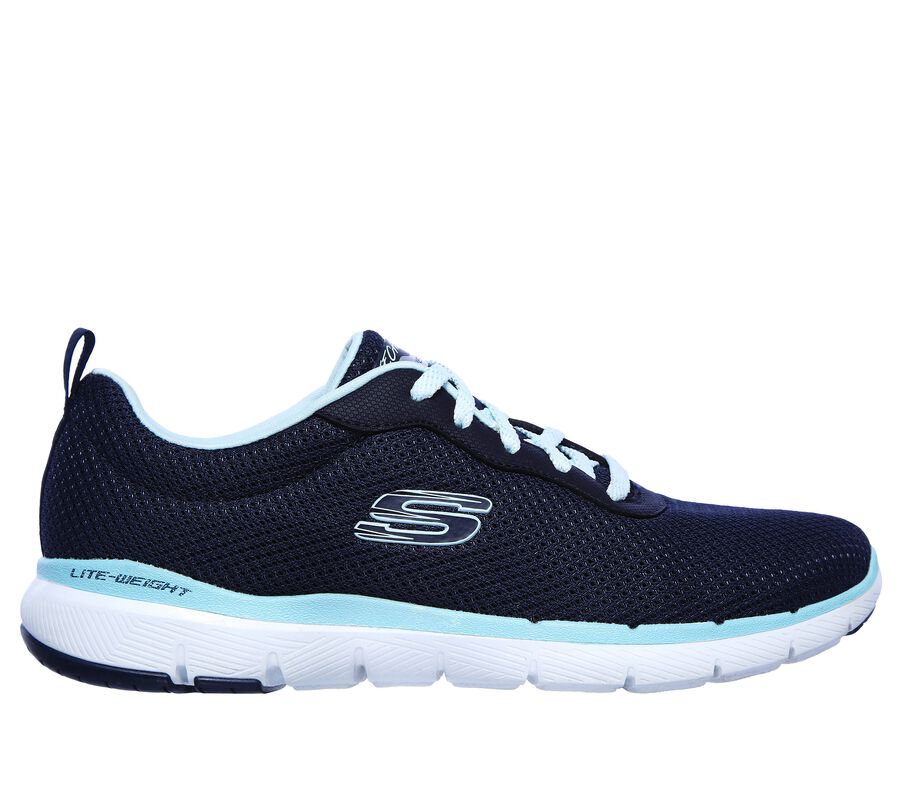 Skechers FLEX APPEAL 3.0 FIRST INSIGHT Blue - Free Delivery with   ! - Shoes Low top trainers Women £ 45.89