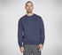 SKECH-SWEATS Definition Crew, CHARCOAL / NAVY, swatch