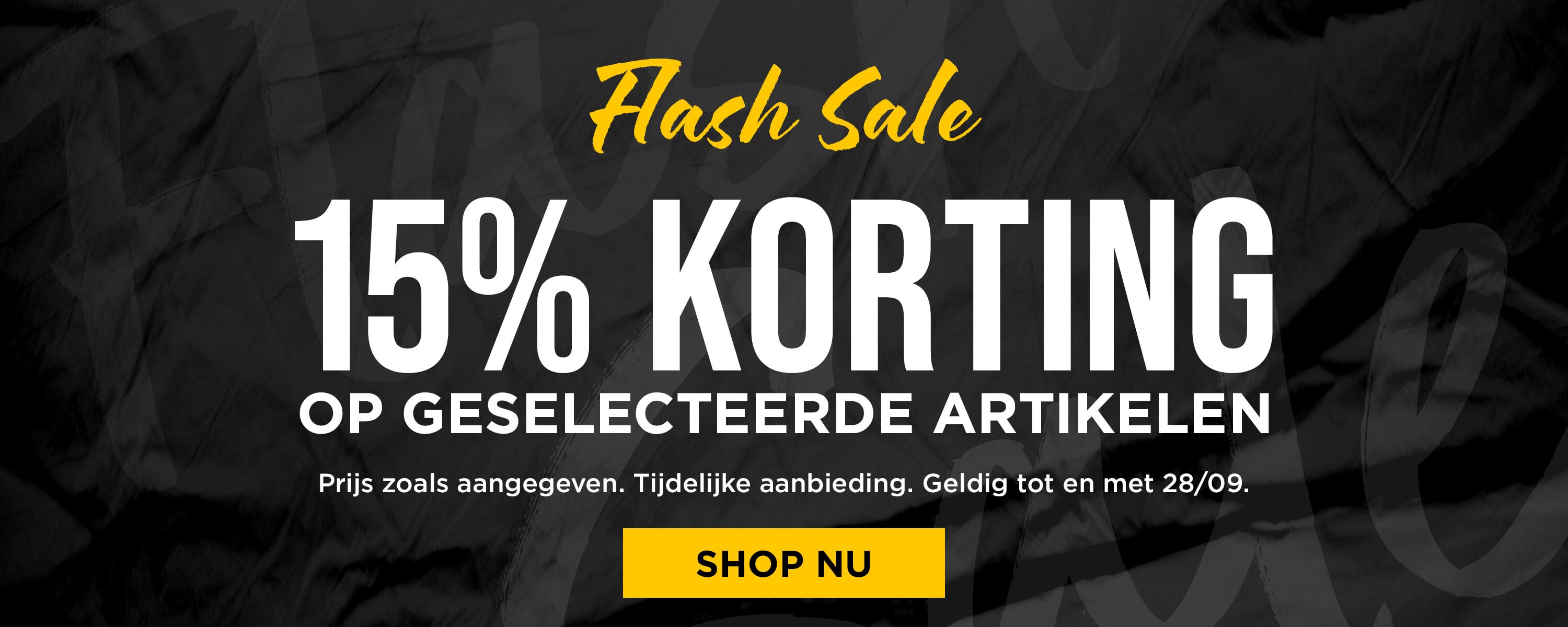 Flash Weekend Sale