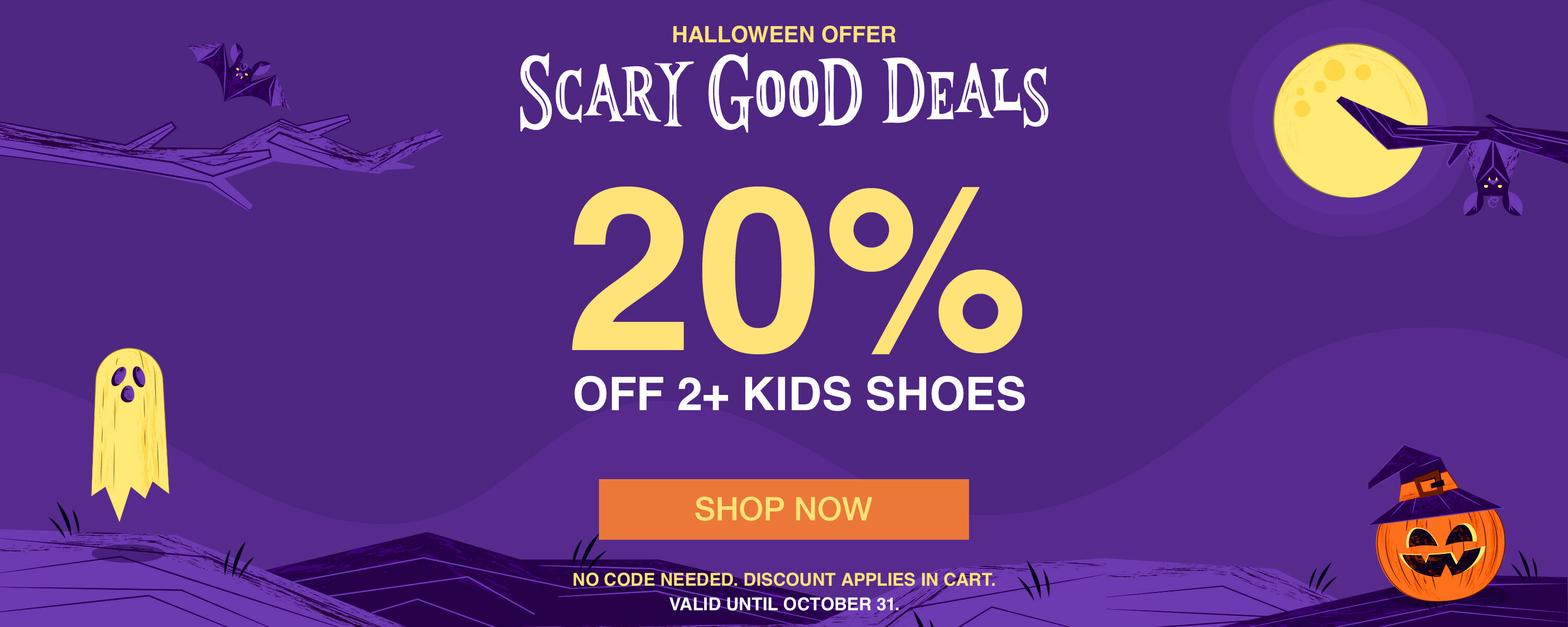 Halloween Promo Skechers